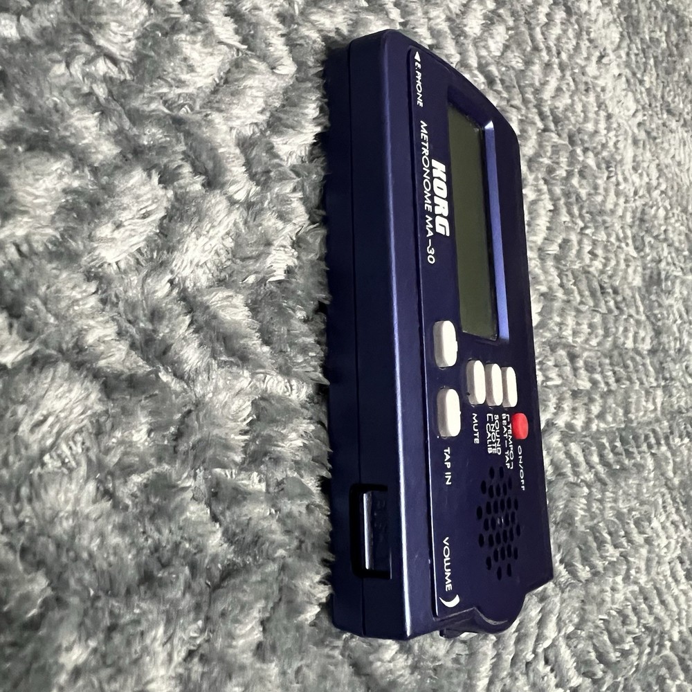 KORG Metronome MA-30 Blue Tested, works great.