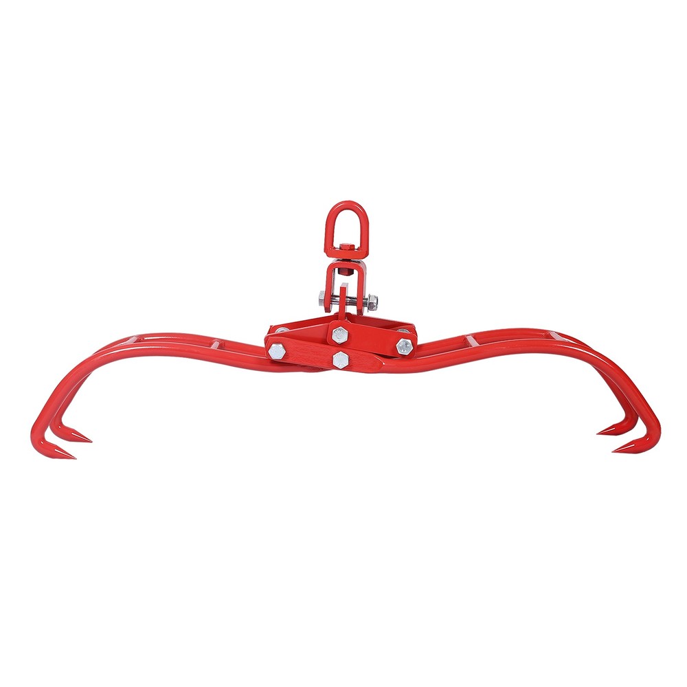 28"3 Claw 3000lbs Log Grapple for Logging Tongs,Eagle Claws Timber Lifting