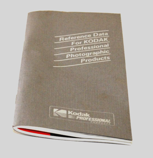 KODAK REFERENCE DATA FOR PROFESSIONAL PRODUCTS BOOKLET-VINTAGE AND GENUINE