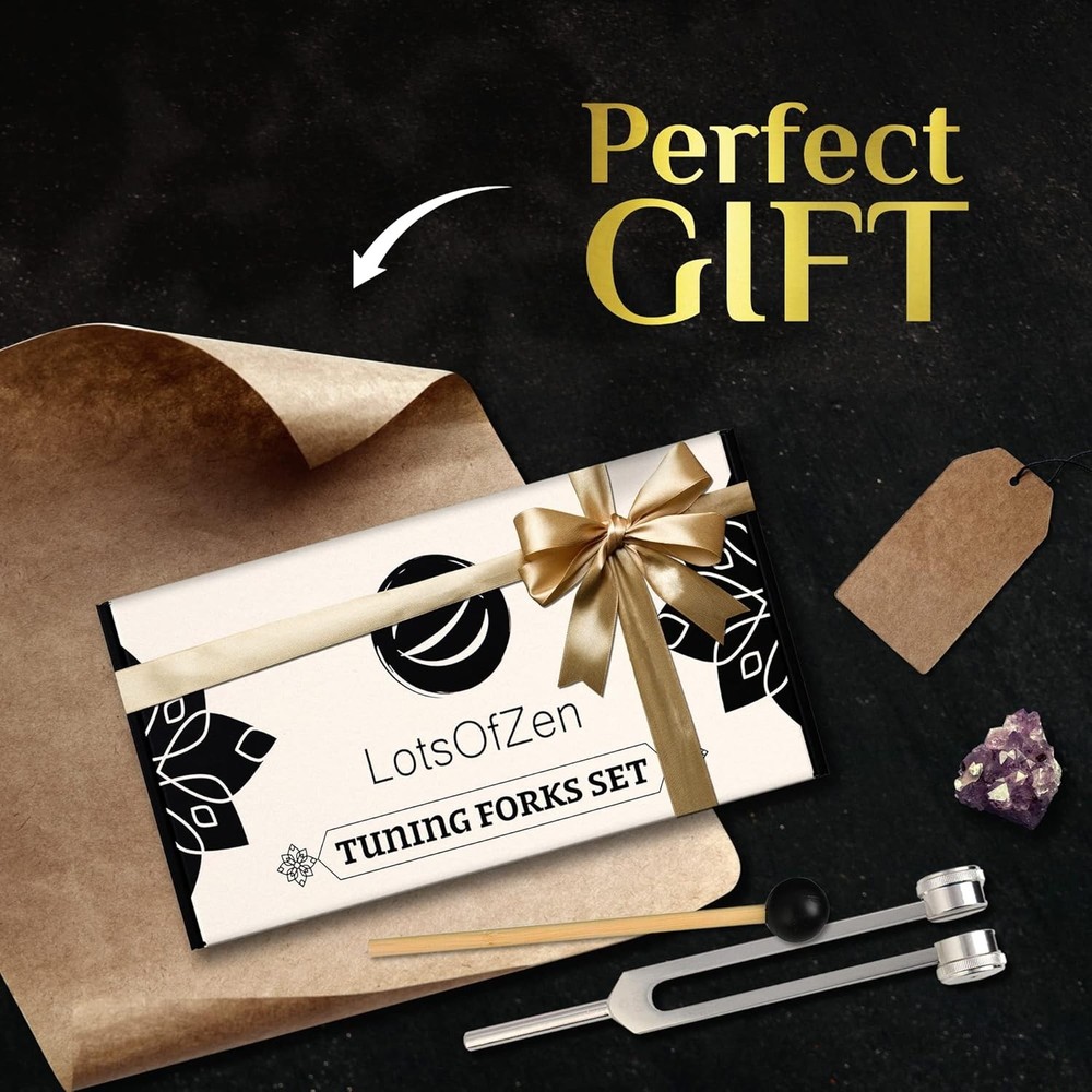 Healing Tuning Forks Trio - Essential Sound Therapy Tools