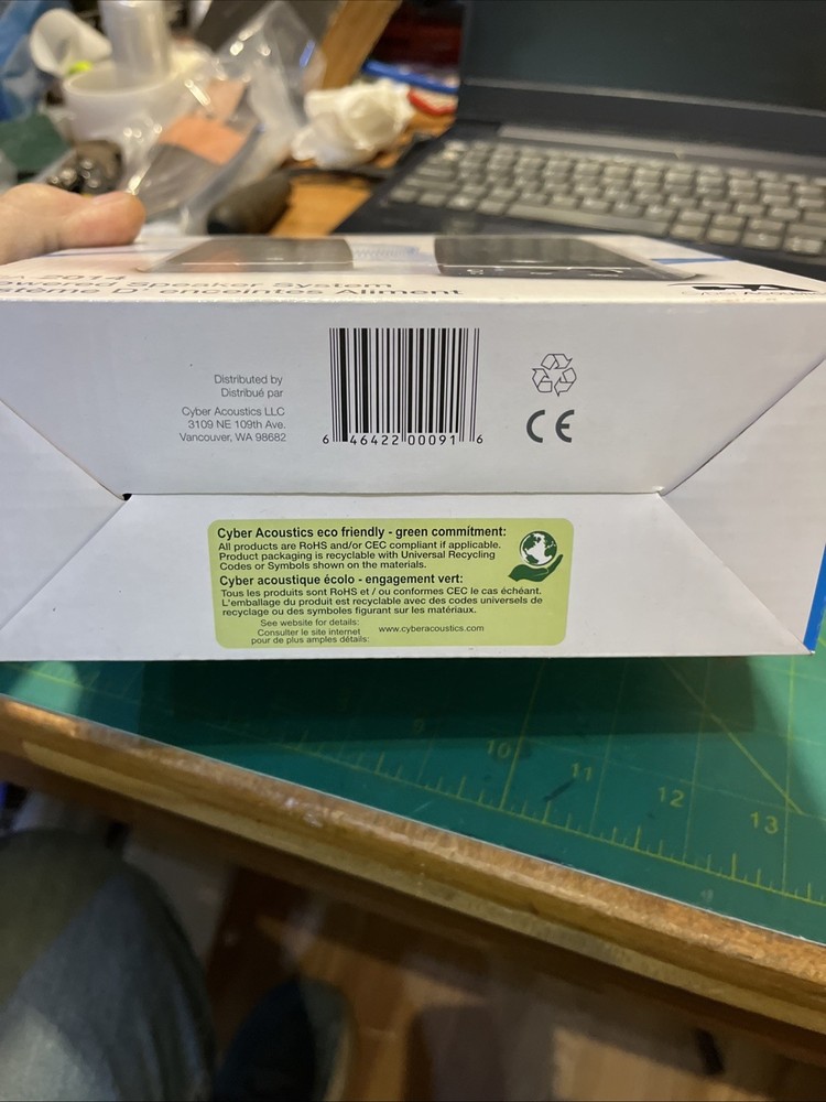 Cyber Acoustics CA-2014 multimedia desktop computer speakers