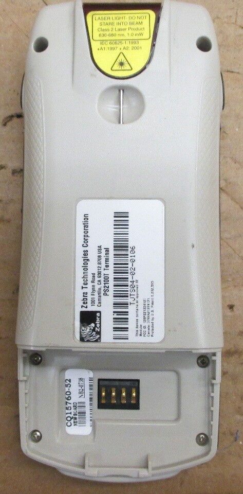 Zebra Terminals PS-2100T (For Parts)