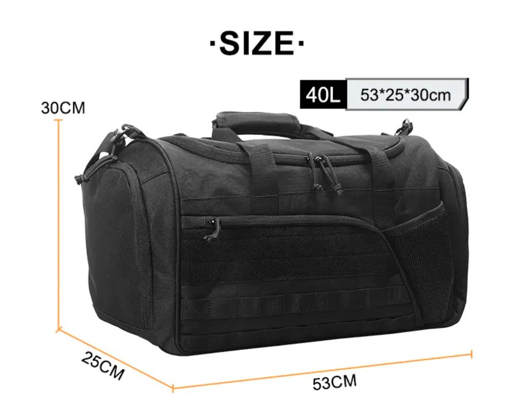 40L Tactical Duffle Bag – Rugged Field Gear | PrepPro
