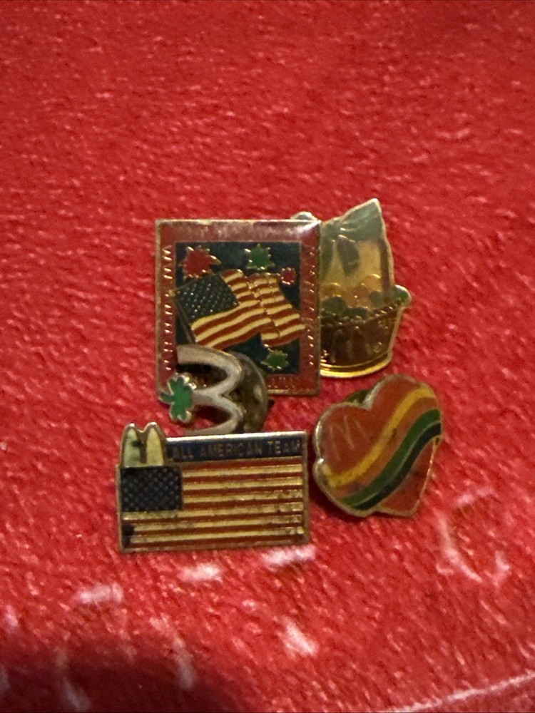 Mcdonalds Vintage Pin Lot