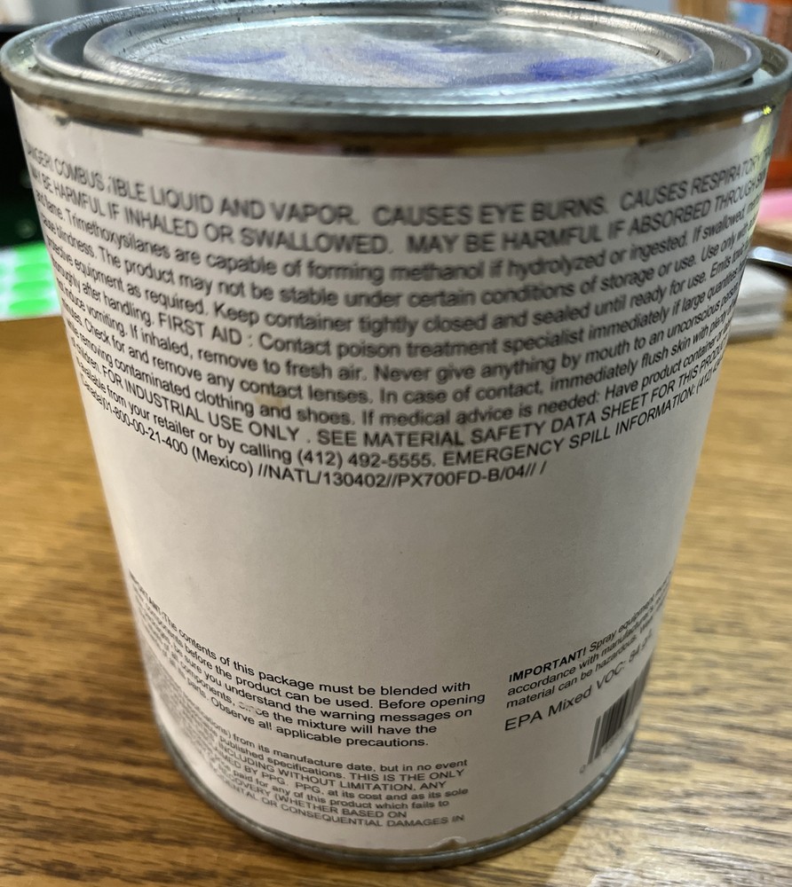 PSX 700FD Cure 0.20 Gal Engineered Siloxane