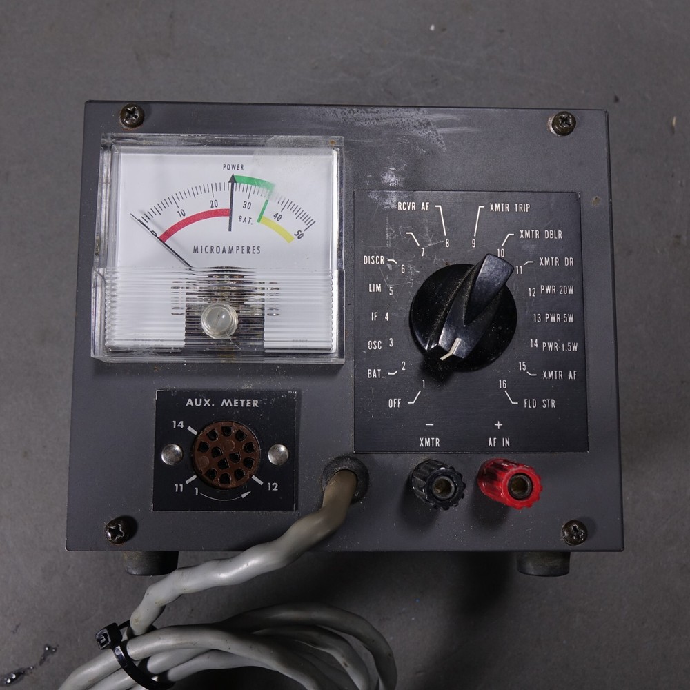 XMTR MICROAMPERES METER