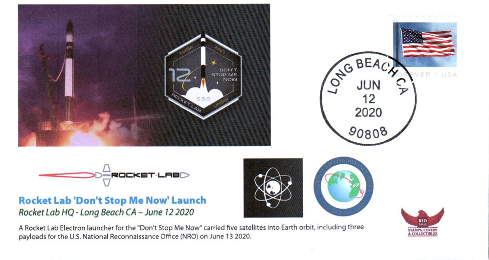 2020 Rocket Lab Electron 12 "Don't Stop Me Now" Long Beach 12 June