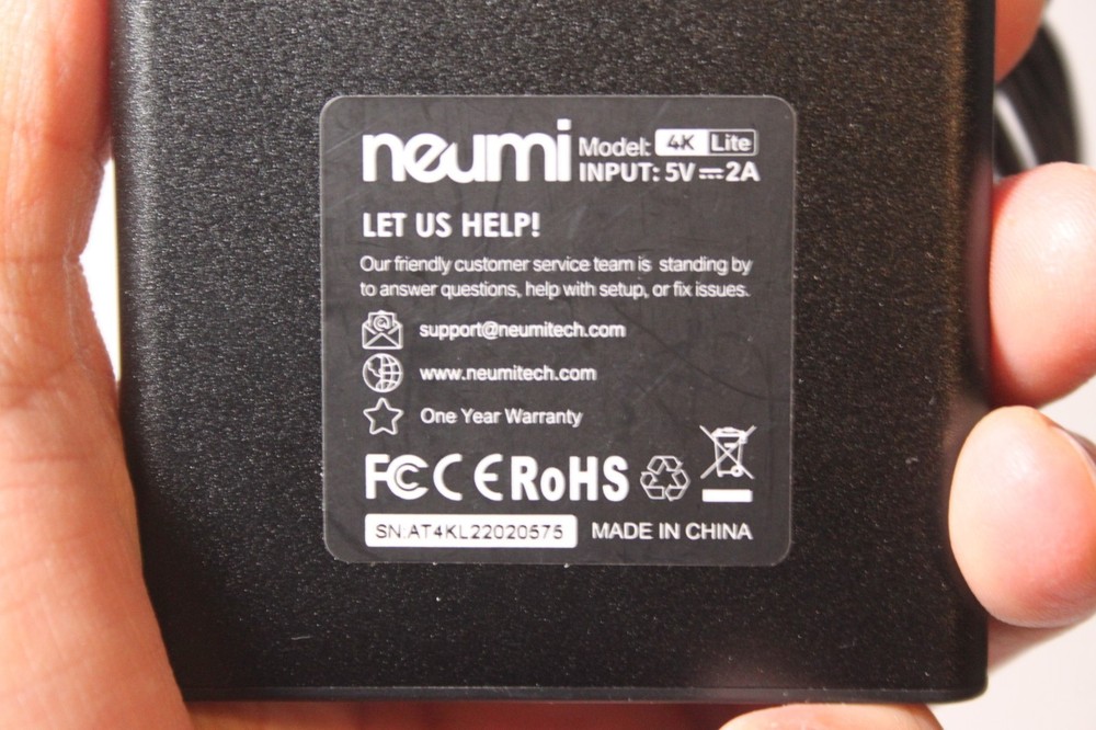 Neumi 4k Lite - No Remote