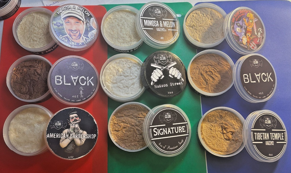 Big Collection - The Club - Shave Soaps, Splashes, & Sets