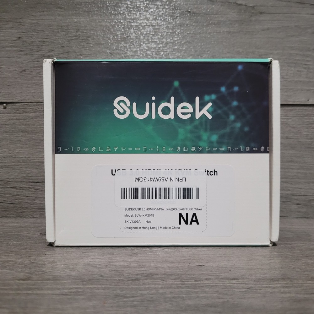 suidek usb 3.0 hdmi kvm switch sjw-km201b
