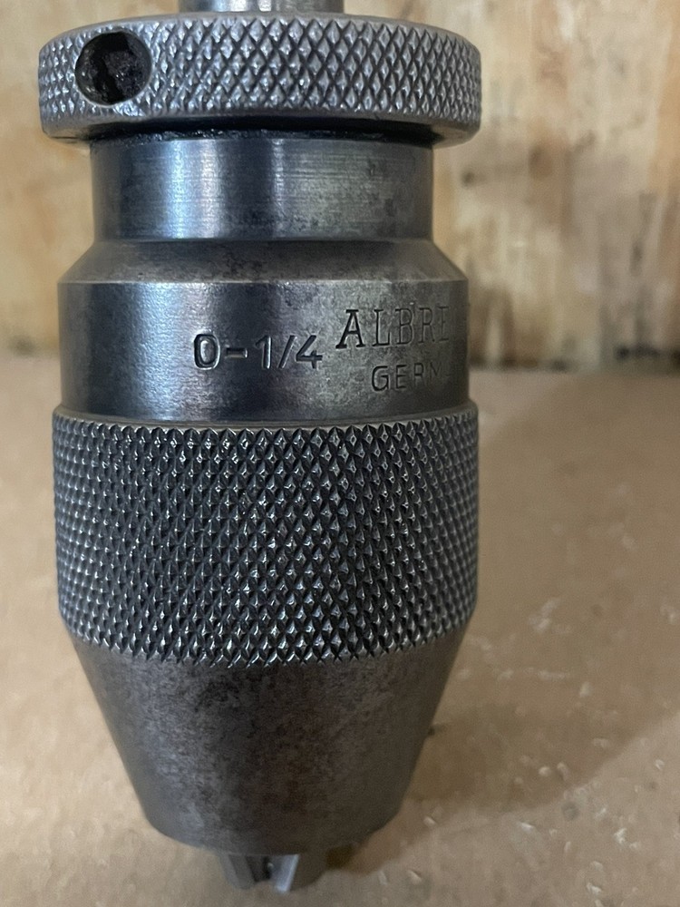 ALBRECHT KEYLESS DRILL CHUCK 0-1/4"