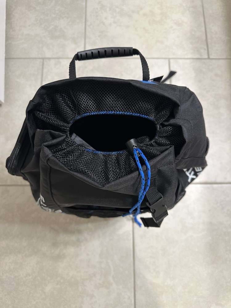 XTERRA Wetsuits Tri Pack Backpack Triathlon Transition Bag Black Blue NWT