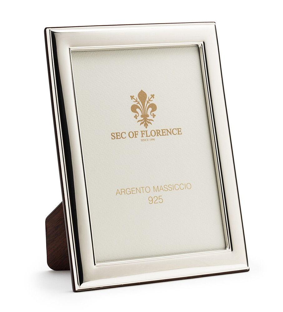 13x18 Solid Silver Frame 925 Authentic Italian Gloss 13×18 7312