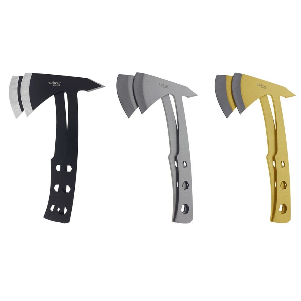 10" Tactical Master Survival 2 Piece Axe Set