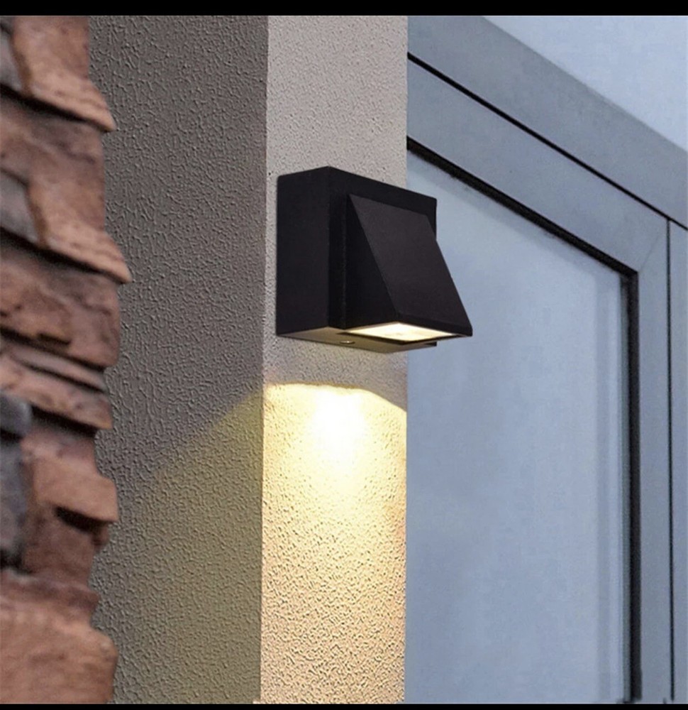 outdoor lighting wall