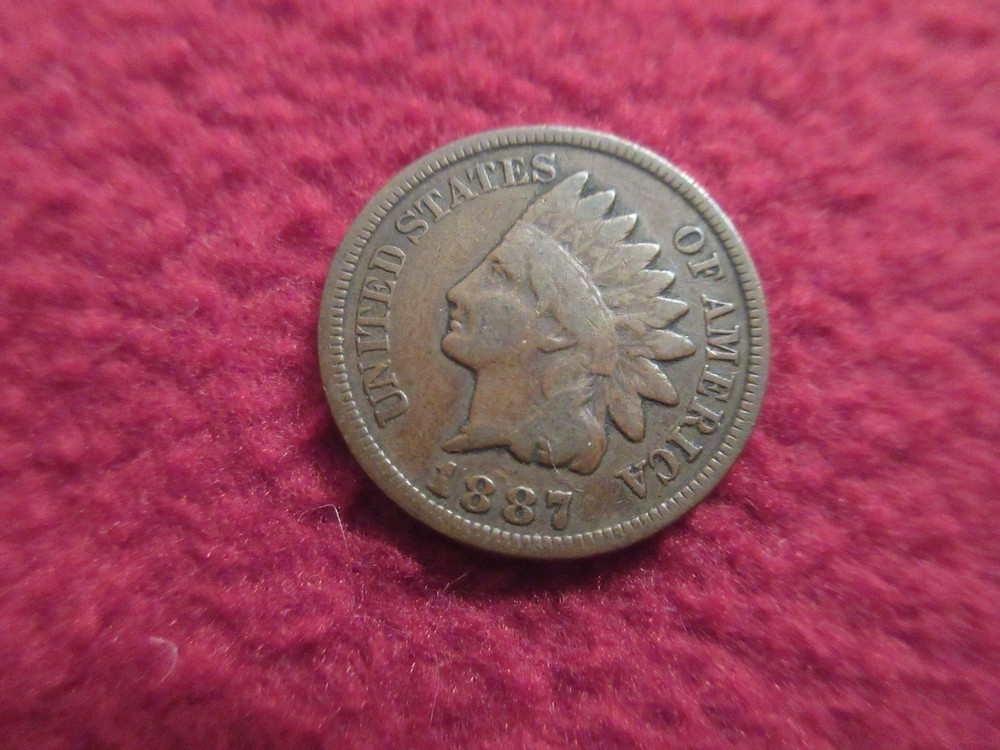 1887 DATED INDIAN CENT ORIGINAL