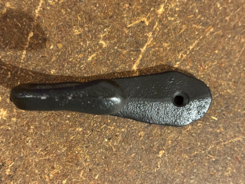 Primitive Foundry 4" Solid Core Metal Cast Iron Wall Hook Bathroom Towel Hanger