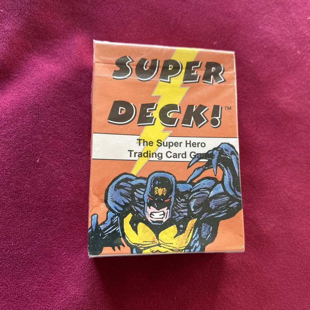 SUPER DECK! super hero CCG SEALED Premier Starter Deck