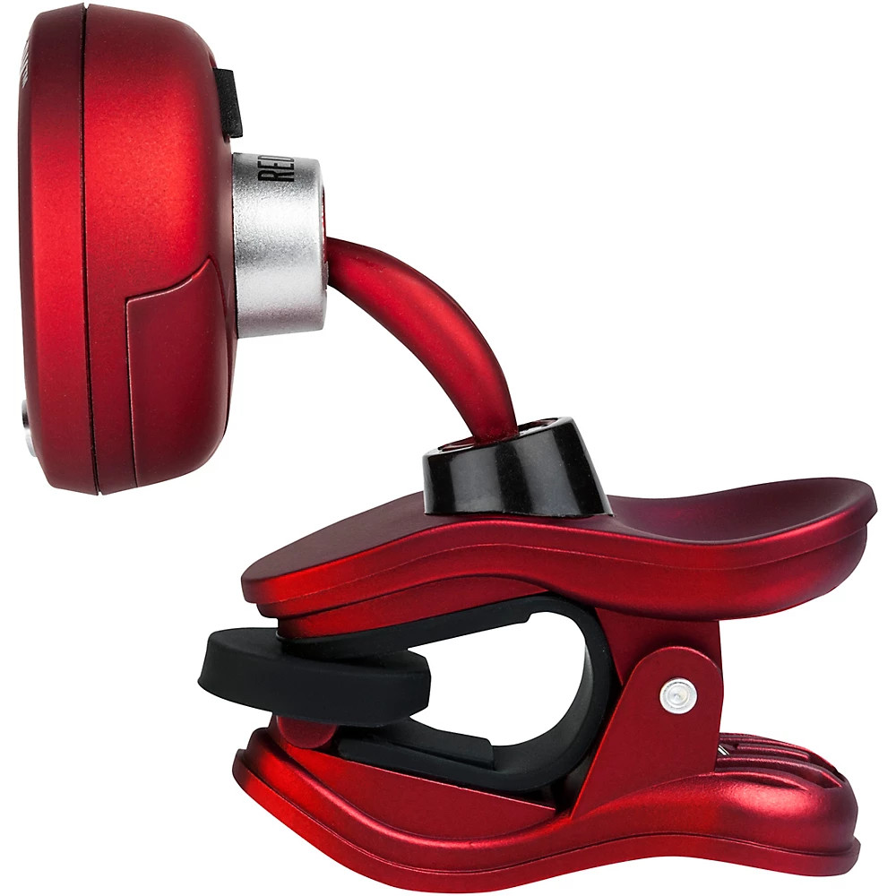 Snark Red Silver Snark Clip-On Tuner