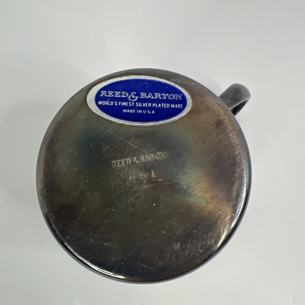 Reed and Barton Silver Plated Cup 861 (blue)