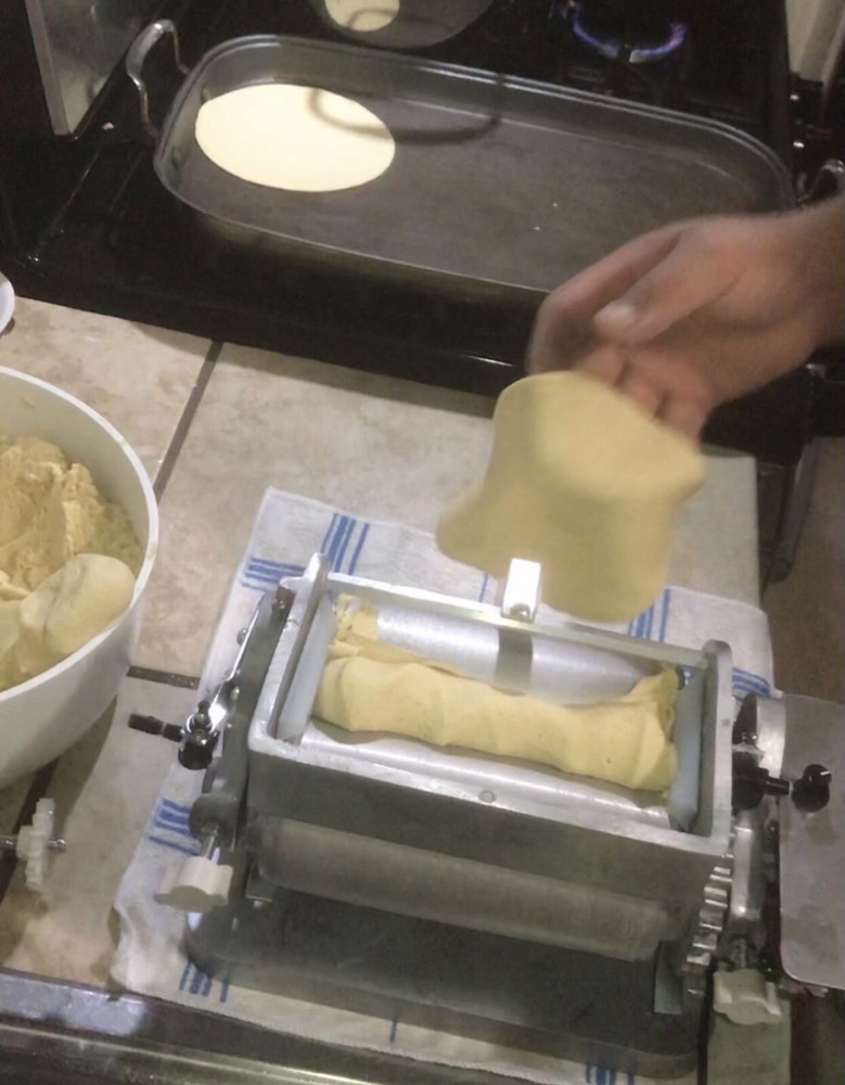 Tortilla Maker Roller Press.