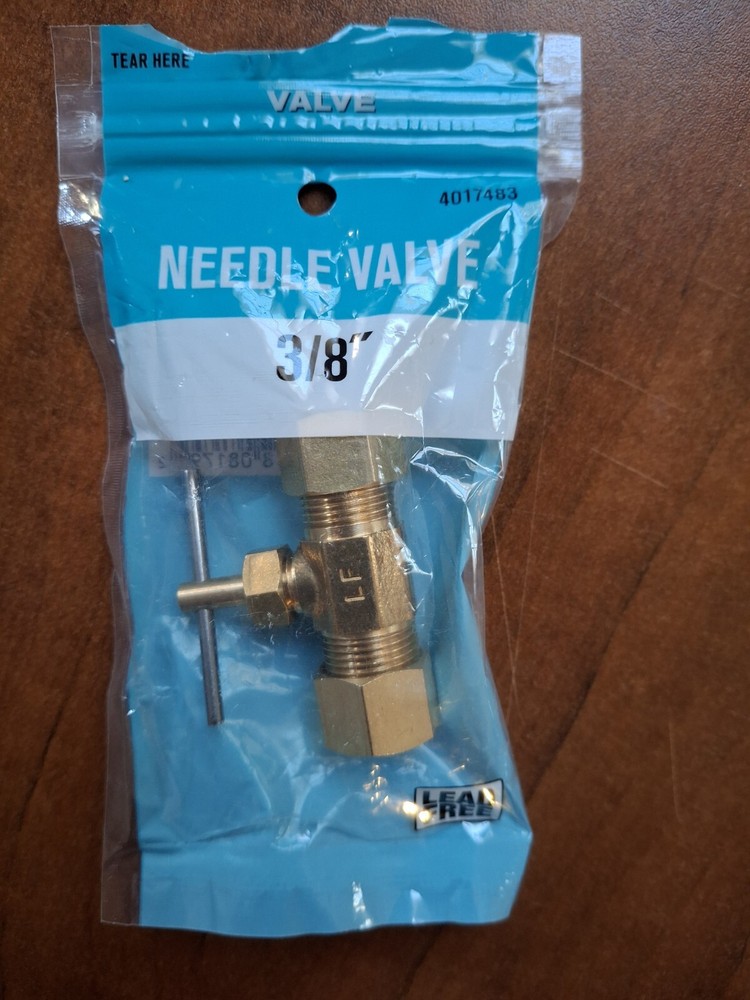 ATC 3/8" Brass Needle Valve