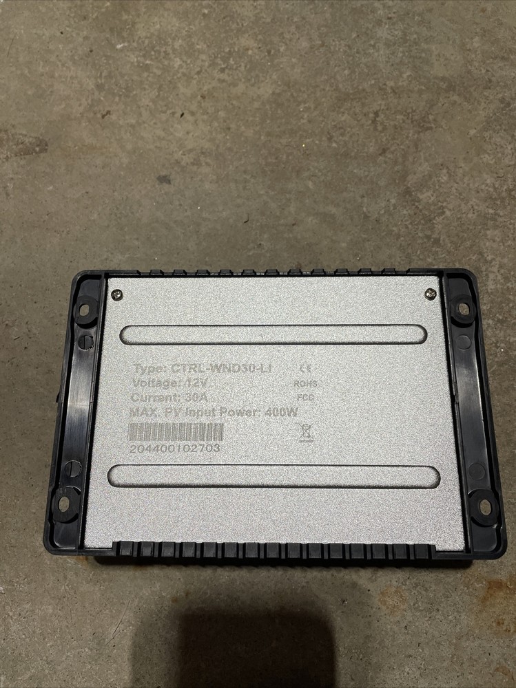 Charge Controller 30 Amp Indoor/Outdoor Solar System Easy Use w/ LED Indicator