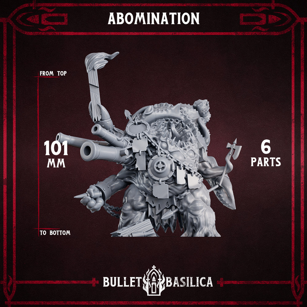 Teto Abomination Grimdark Trenchwar Heretic Naval