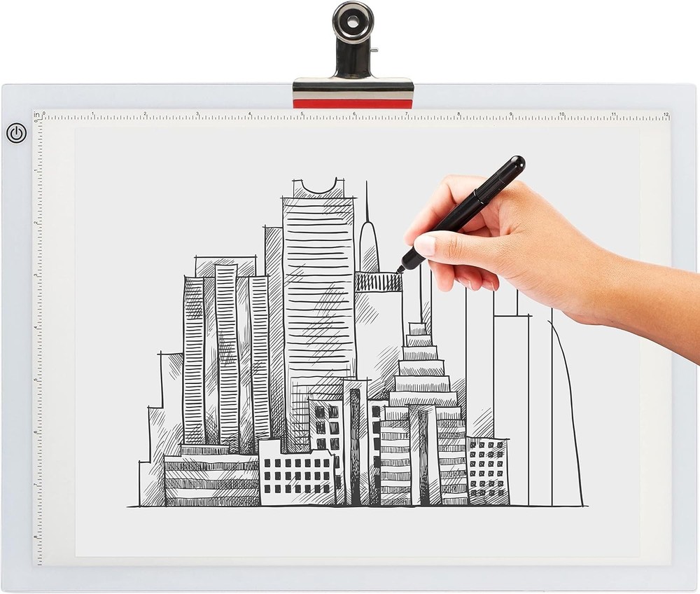 Tracing Light Box, Ultra Thin Light Pad with Adjustable Brightness, Drawing, LED