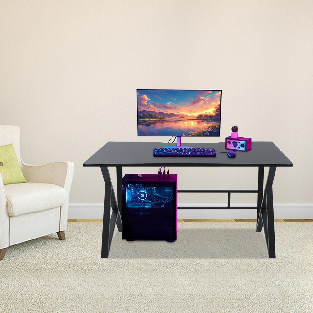 Ergonomic Computer Desk for Home Office, Gaming & Study - Modern Design
