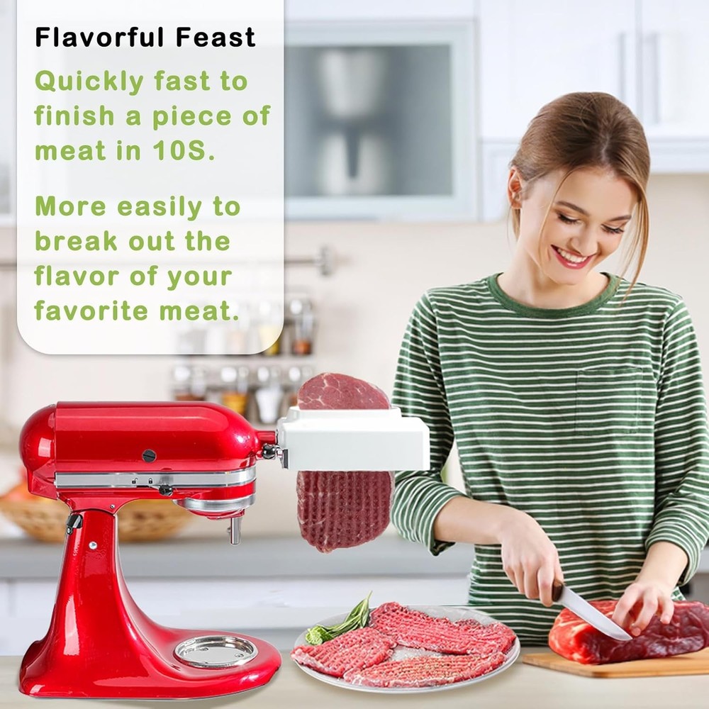Electric Meat Tenderizer Attachment for All KitchenAid Stand Mixers, KitchenA...