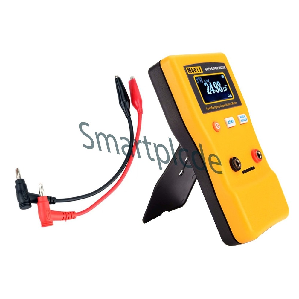 Handheld M6013 Digital Capacitor Meter Auto Rang Measuring Capacitance Tester ~
