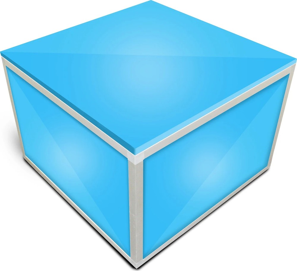 LUMO STAGE 24" Acrylic Platform Stage Section Riser 2' x 2'