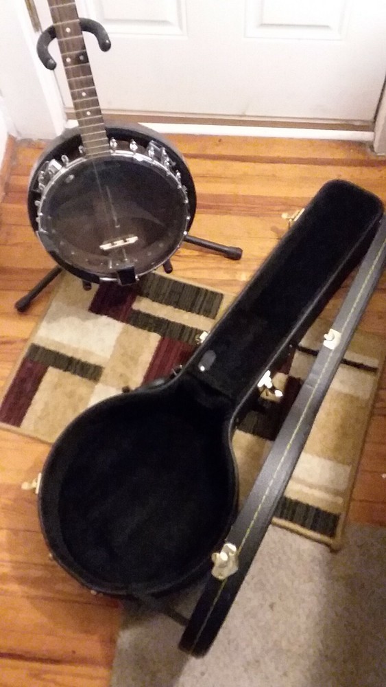 Dean Banjo with pickup.