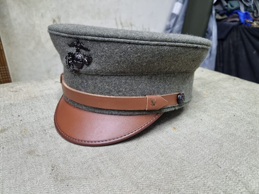 USMC forest green wool hats 1912 made to order