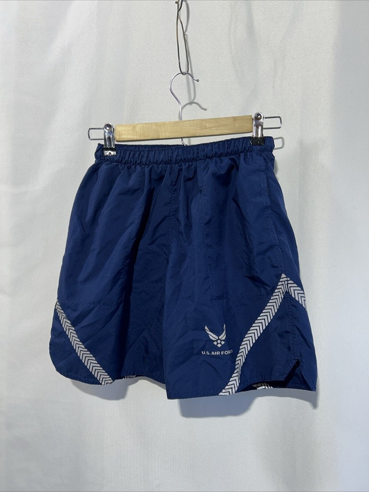 US Air Force IPTU Shorts Mens Extra Small Blue Brief Lined Physical Training XS
