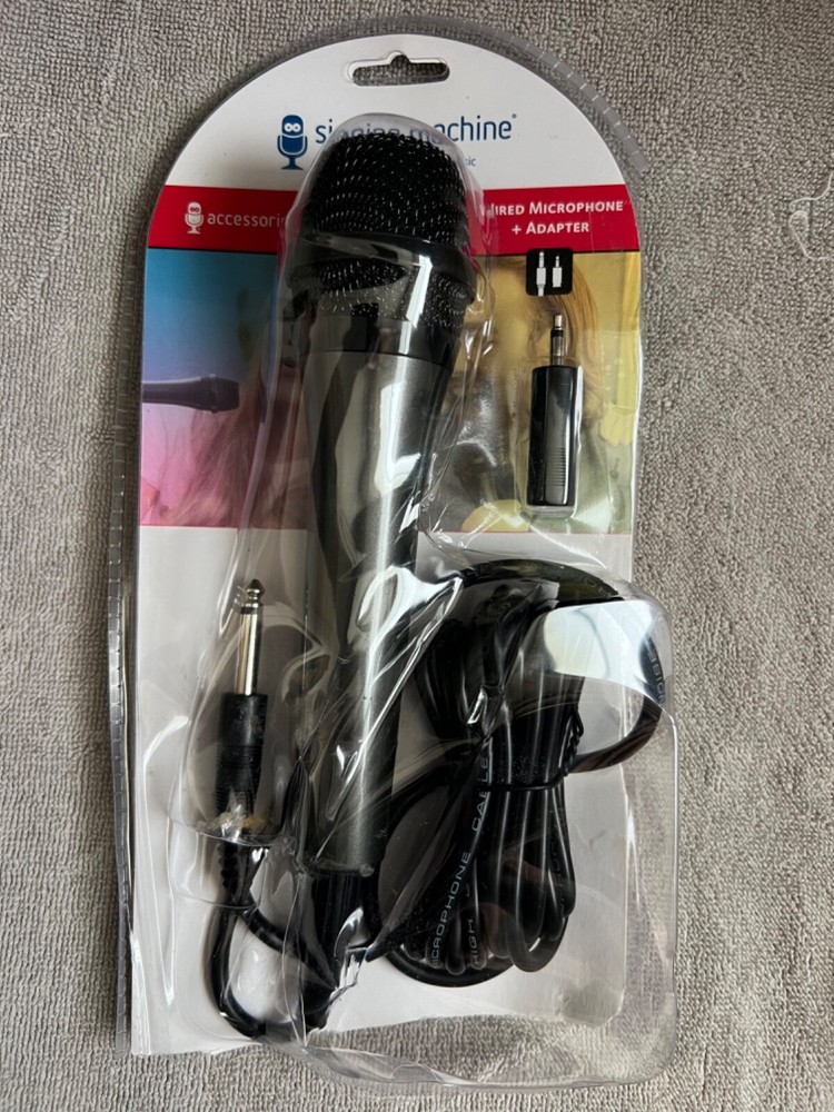 Singing Machine Wired Microphone