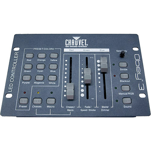 Chauvet DJ Obey 3-Channel DMX Lighting Controller