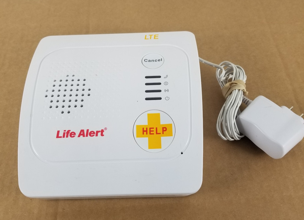 Life Alert Help Emergency System Pers LTE Base Unit Only With Power Cord