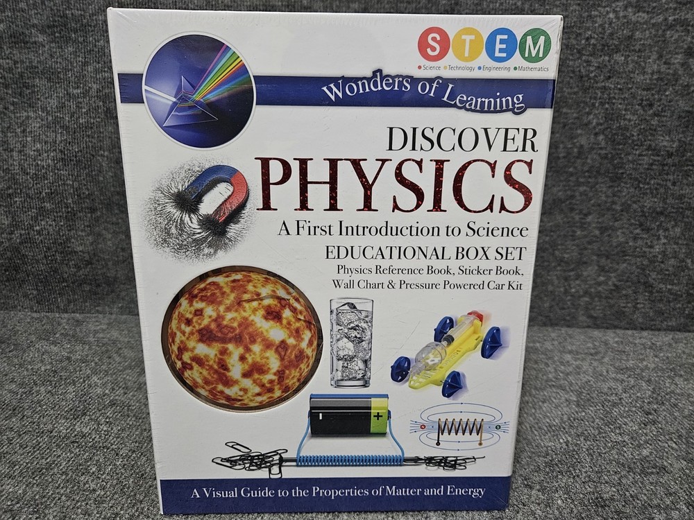 STEM Wonders of Learning Discover PHYSICS Science Educational Box Set