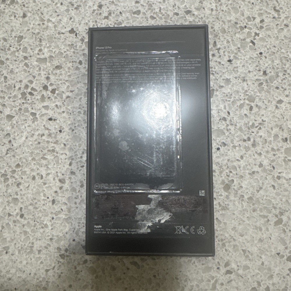 **Empty BOX ONLY** Apple iPhone 13 Pro Sierra Blue 256gb