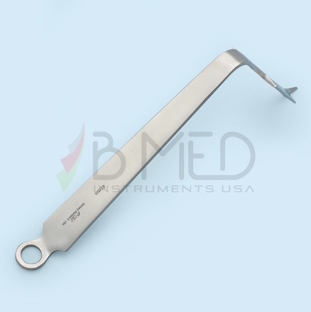 Bent Hohmann Retractor Wide Tip 41mm Modified