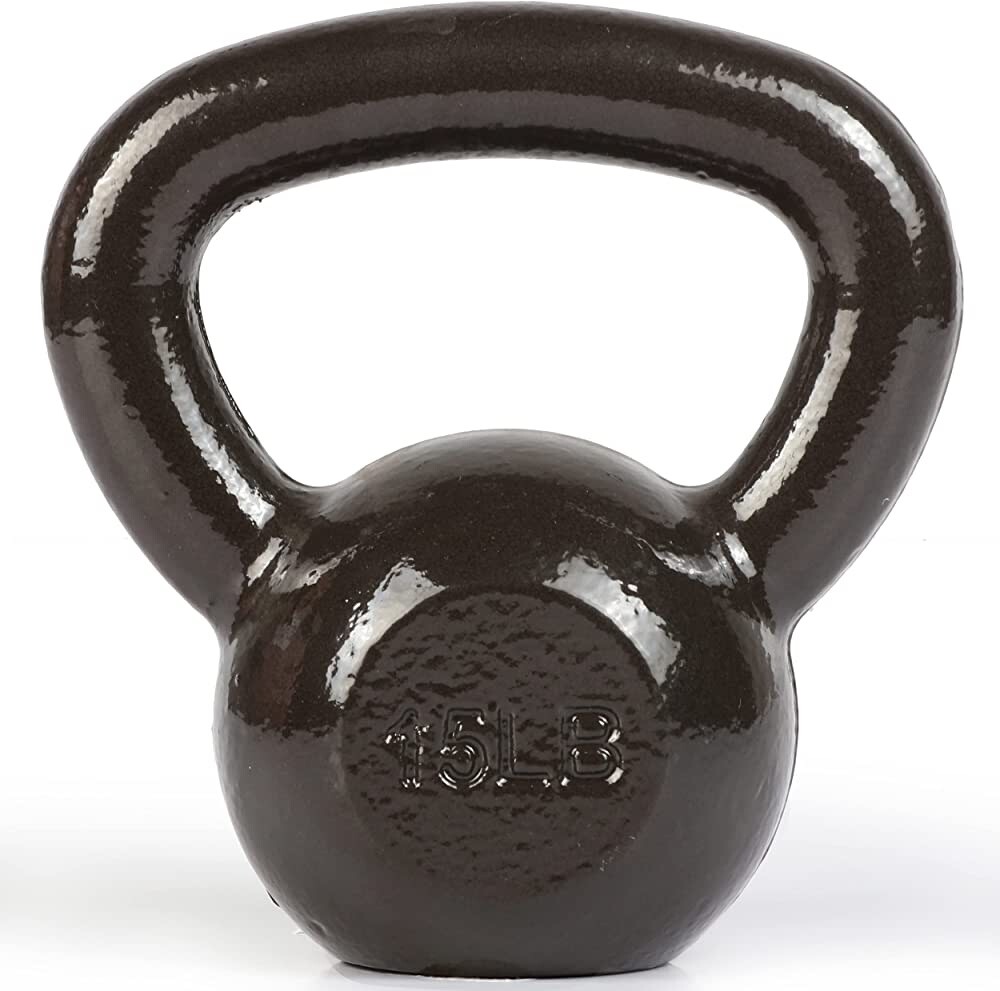 Cast Iron Kettlebell 15 lbs NEW