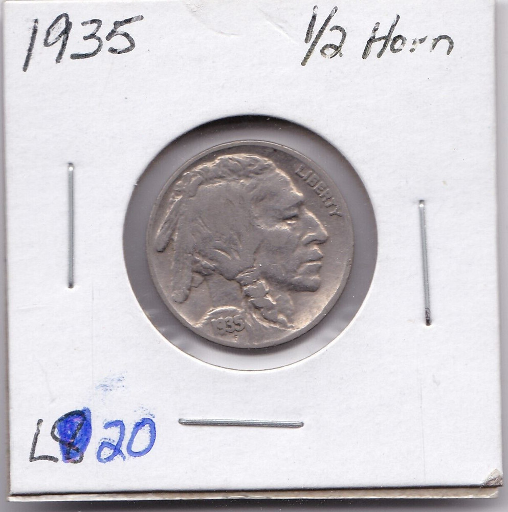 1935 Buffalo Nickel L20