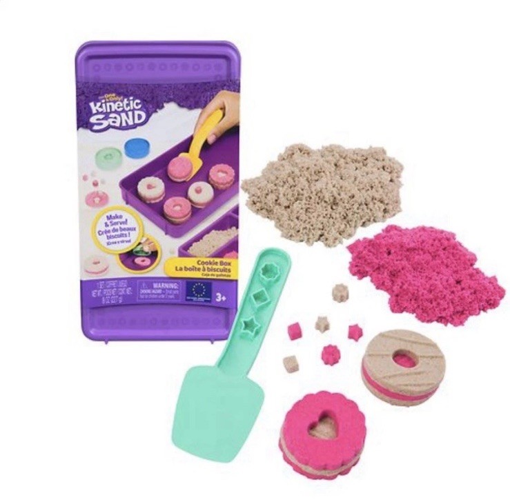 Kinetic Sand Cookie Box By Spin Master New Sealed Unopened