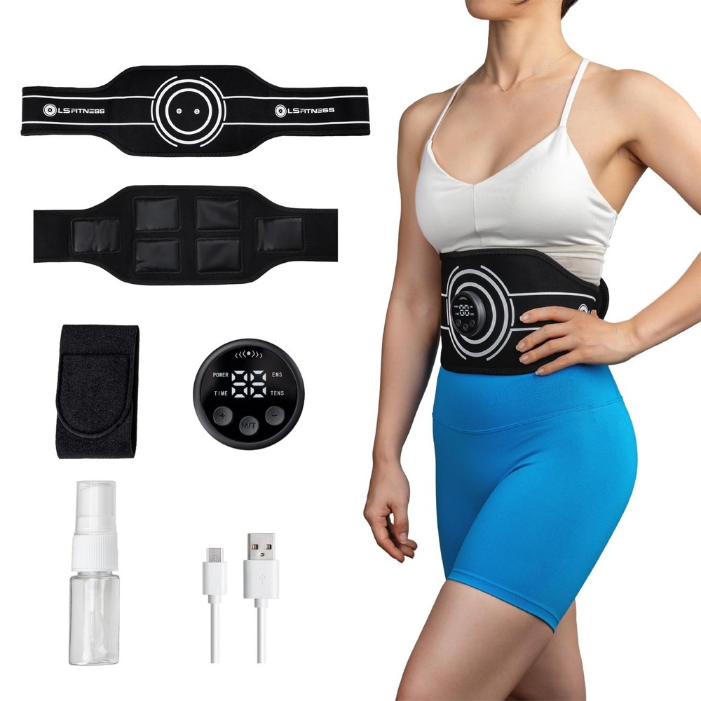 Ab Stimulator EMS Belt – Core Muscle Activation & Training Support, Adjust