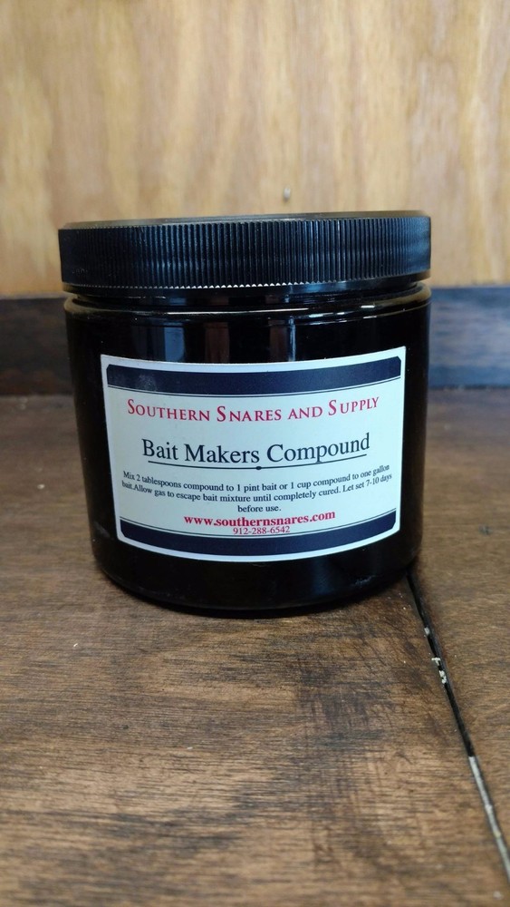 SODIUM BENZOATE BAIT AND LURE PRESERVATIVE BAIT MAKERS COMPOUND TRAPPING