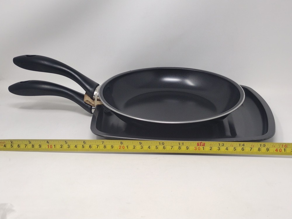 2pc Cookware Set Black