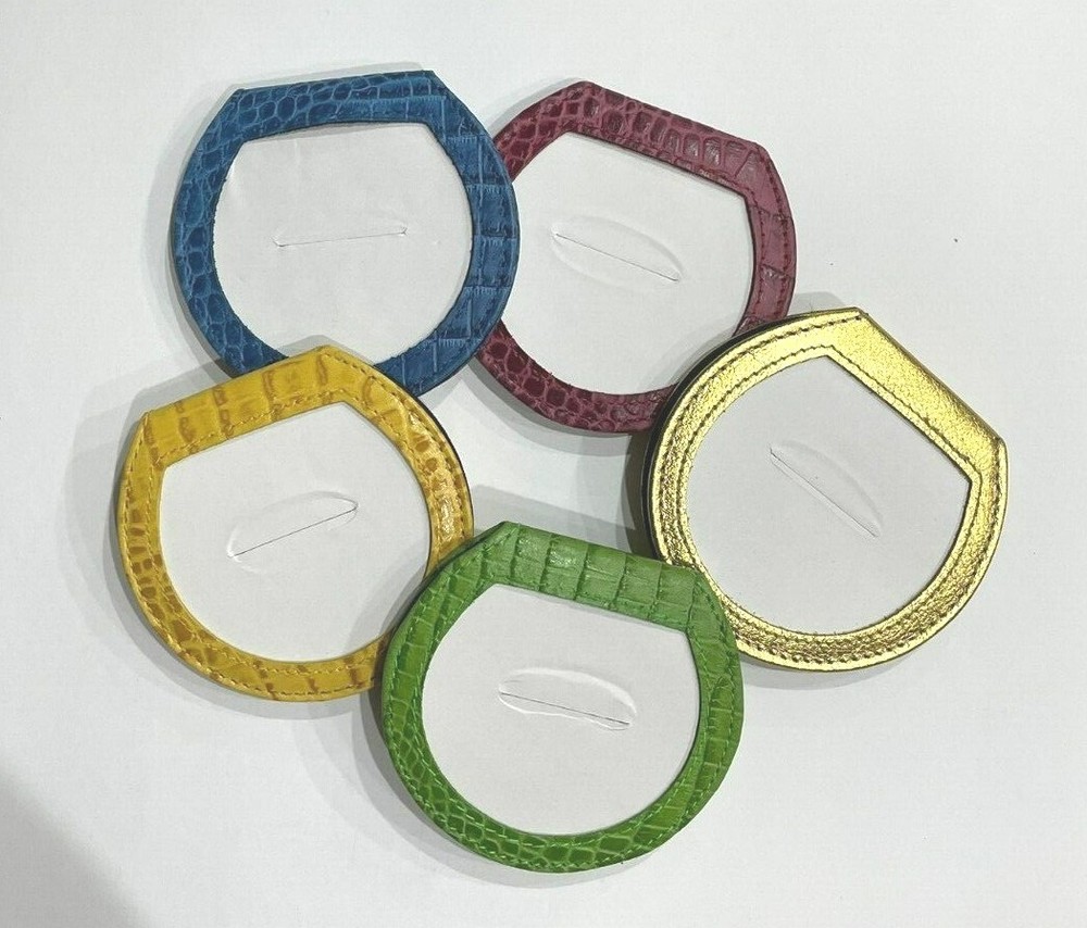 LEE Pre-Finished Hand Mirror for Needlepoint Canvas for 3" Round canvas BAG06