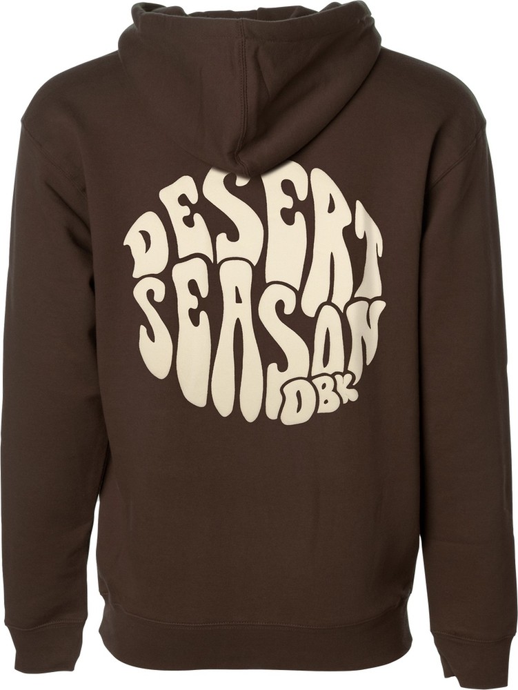 DBK Desert Season Mens Pullover Hoody Brown